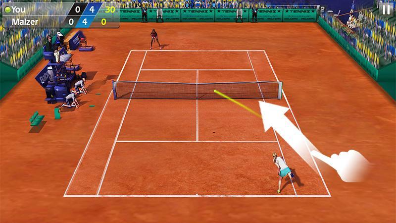 3D Tennis ภาพหน้าจอเกม