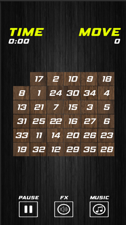 Numez：数字块拼图游戏截图