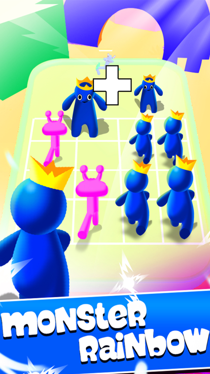 合并彩虹朋友怪物游戏截图