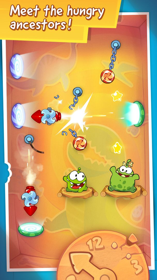 Cut the Rope: Time Travel HD游戏截图