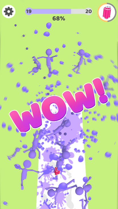 Paintman 3D - Stickman shooter游戏截图