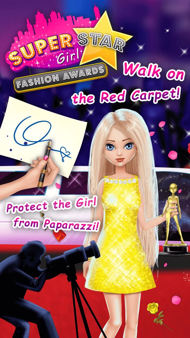 Screenshot of Superstar Girl Fashion Awards