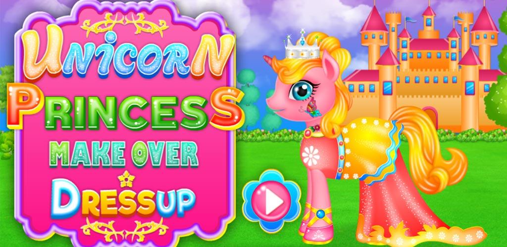 Unicorn Princess Dressup游戏截图