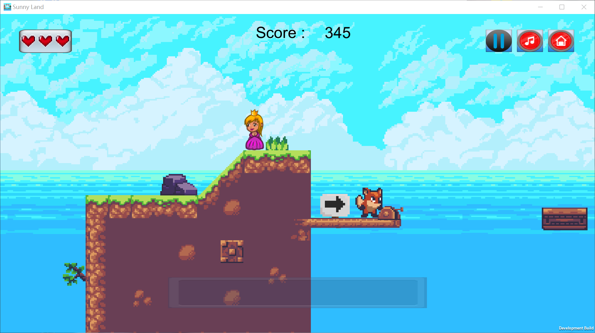 SunnyLand游戏截图