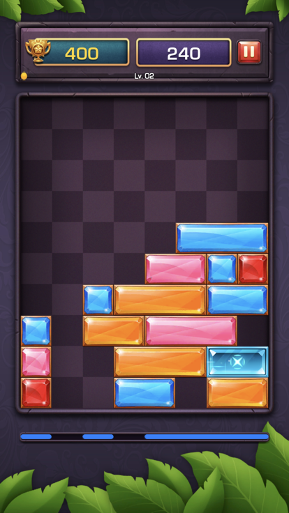 Drop Block Puzzle - Jewel Fun!游戏截图