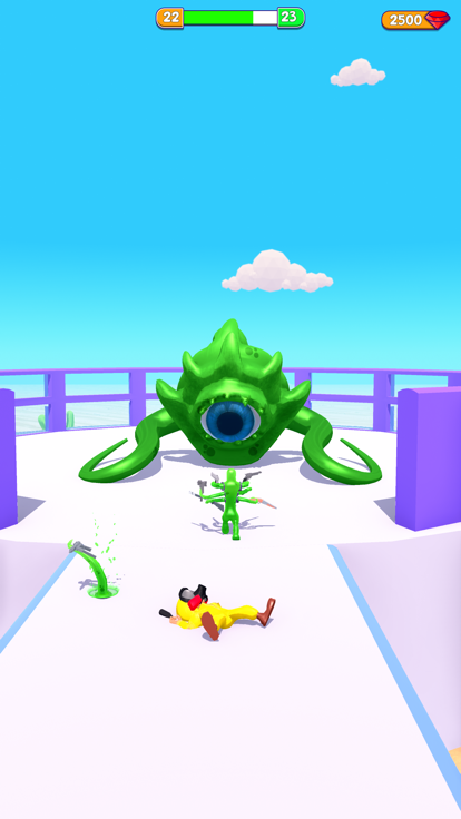 Octo Run 3D游戏截图