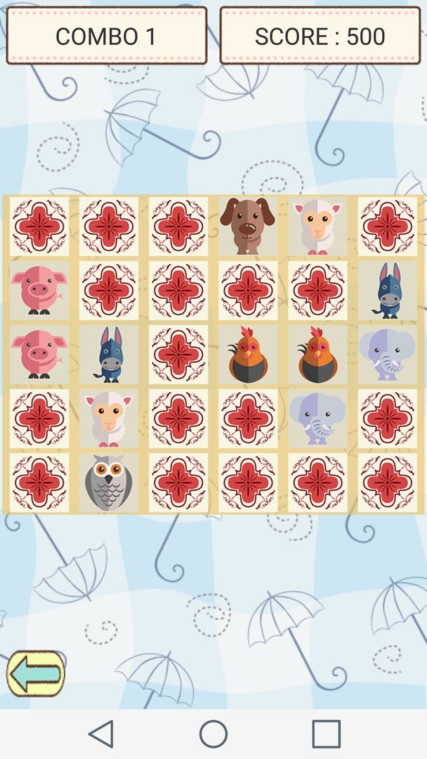 Screenshot of 可愛動物記憶遊戲