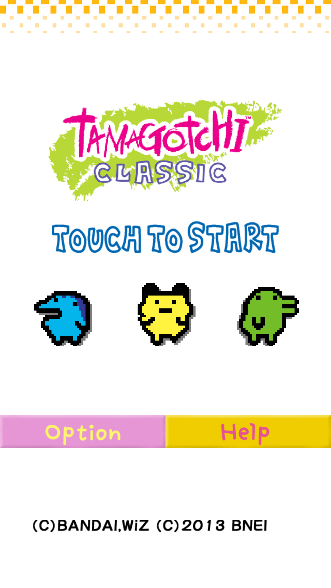 Tamagotchi Classic游戏截图