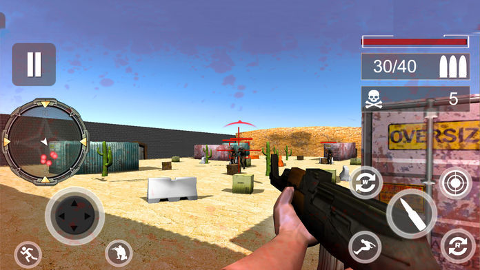 Frontier Counter Shot : 3D Kill-er Assassin Game游戏截图