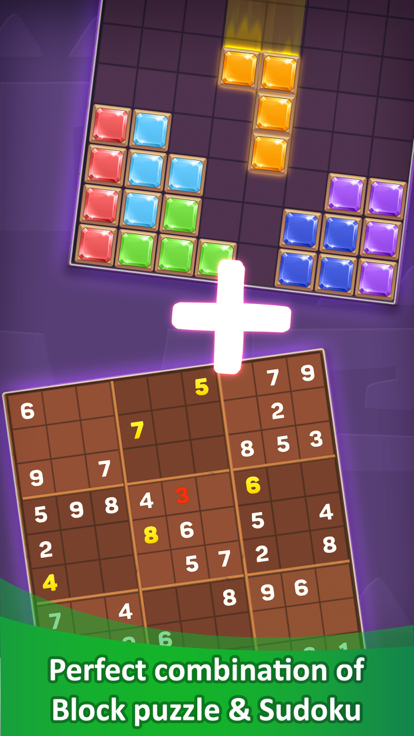 Gemoku: Block Puzzle + Sudoku游戏截图