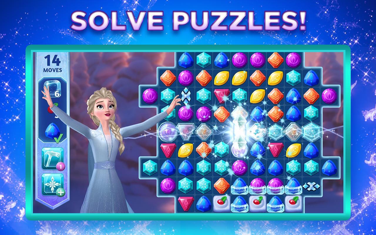 disney frozen puzzle game