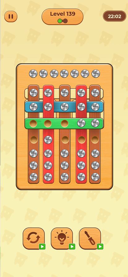 Screw Puzzle: Nuts & Bolts游戏截图