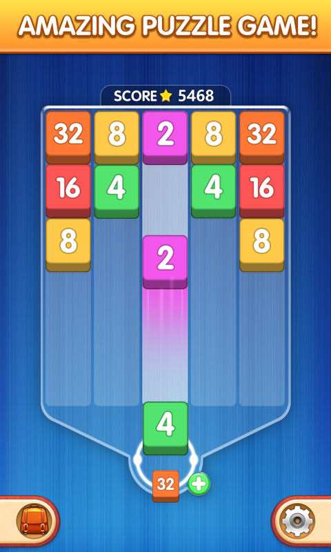 Number Tiles - Merge Puzzle游戏截图