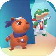 Capybara Escape: Ninja Game