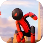 Stickman Hero SpiderRope