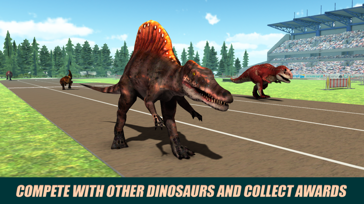 Jurassic Dino Racing Challenge 3D游戏截图