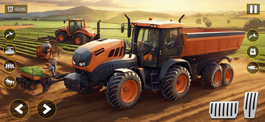 Ranch Tractor Farming Sim 2023游戏截图