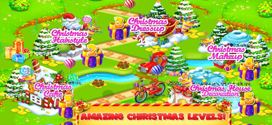 School Girls Christmas Party游戏截图