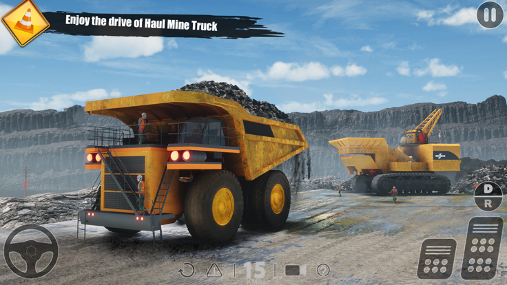 采矿挖掘机卡车大亨游戏截图