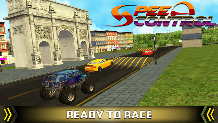 Speed Control : Monster Truck Driving游戏截图