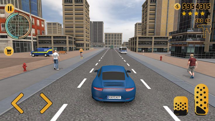 惊人的蜘蛛绳索英雄: 火柴人城市英雄维加斯游戏游戏截图