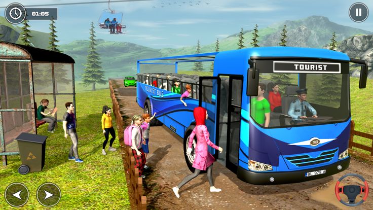 公共巴士司机游戏游戏截图