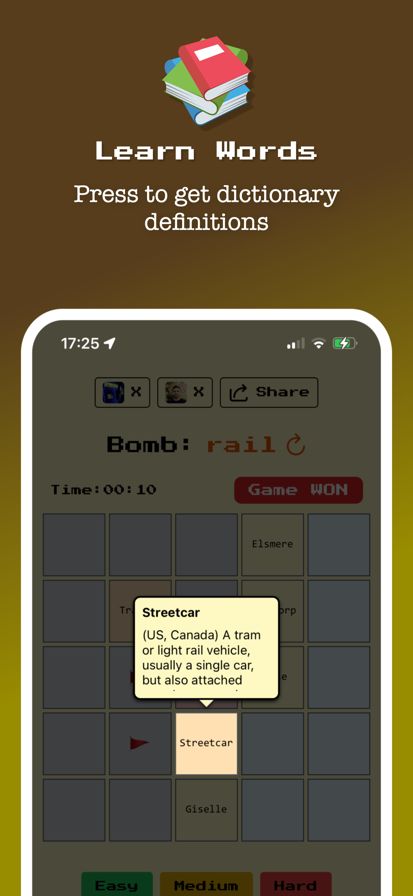 WordSweeper - Minesweeper Game游戏截图