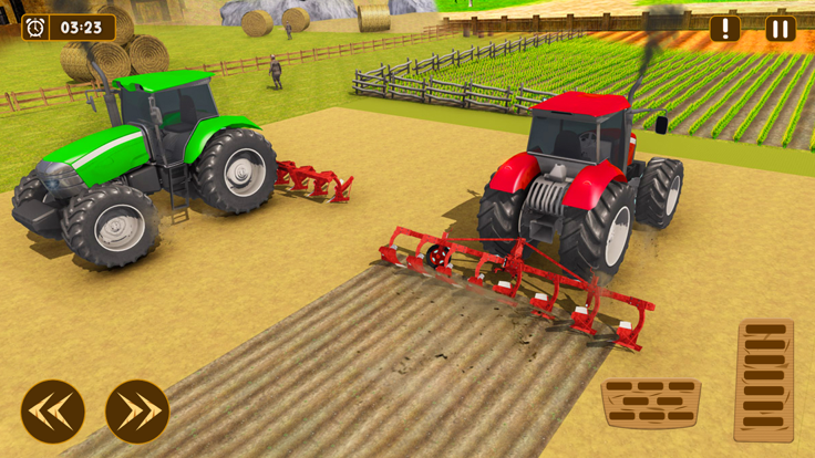 Tractor Farming Sim Ranch Farm游戏截图
