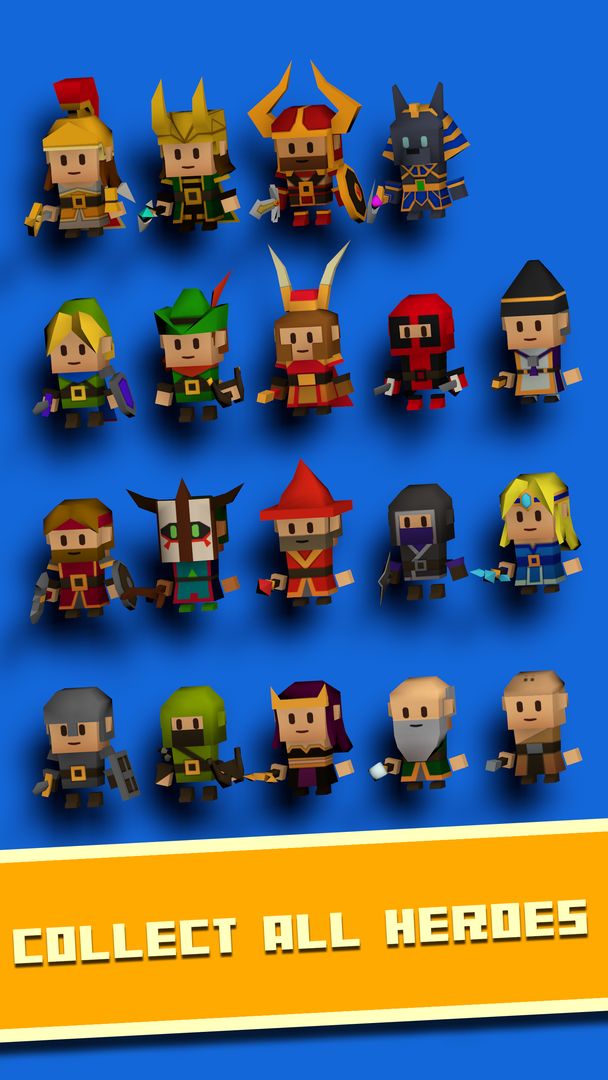 Cube Head - Dungeon Raiders游戏截图