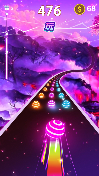 美歌大路 - 音乐球球游戏游戏截图