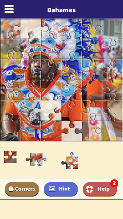 Bahamas Sightseeing Puzzle游戏截图