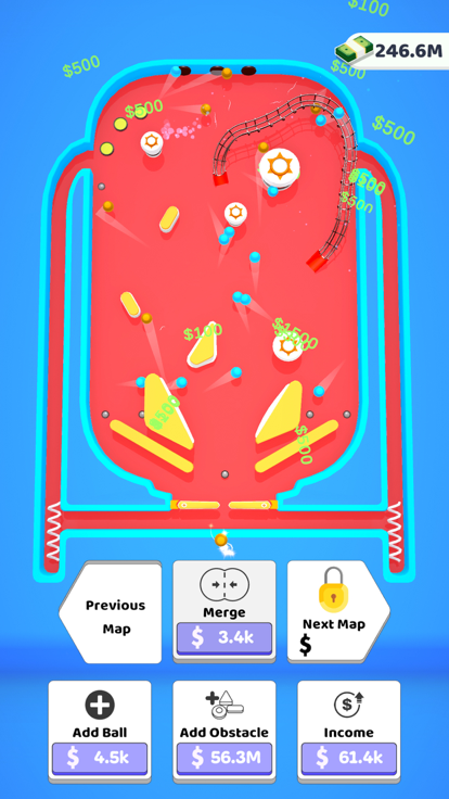 Pinball Clicker游戏截图