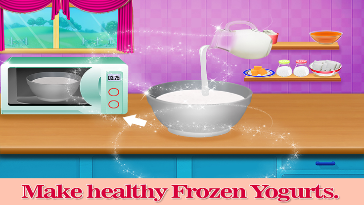 Frozen Yogurt Cooking Fun游戏截图