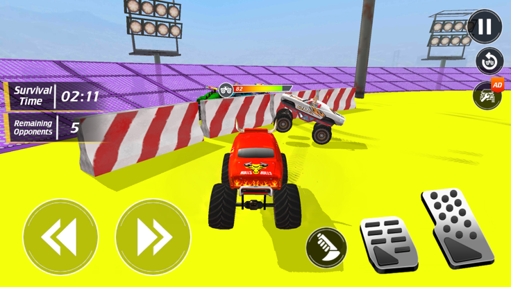 Monster Truck Stunt Games游戏截图