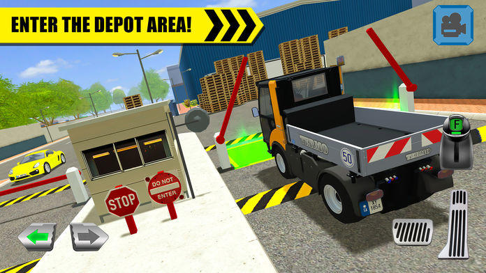 Truck Driver: Depot Parking游戏截图