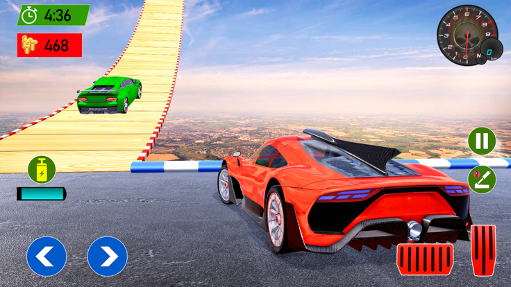 Superhero Stunts Car Games游戏截图