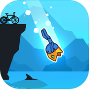 Stickman Cliff Flip Diving