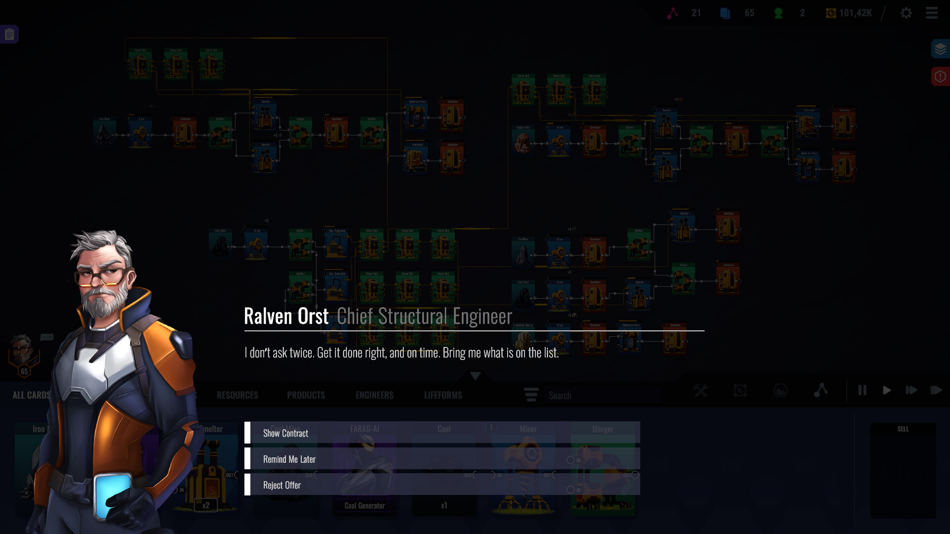 卡牌工厂游戏截图