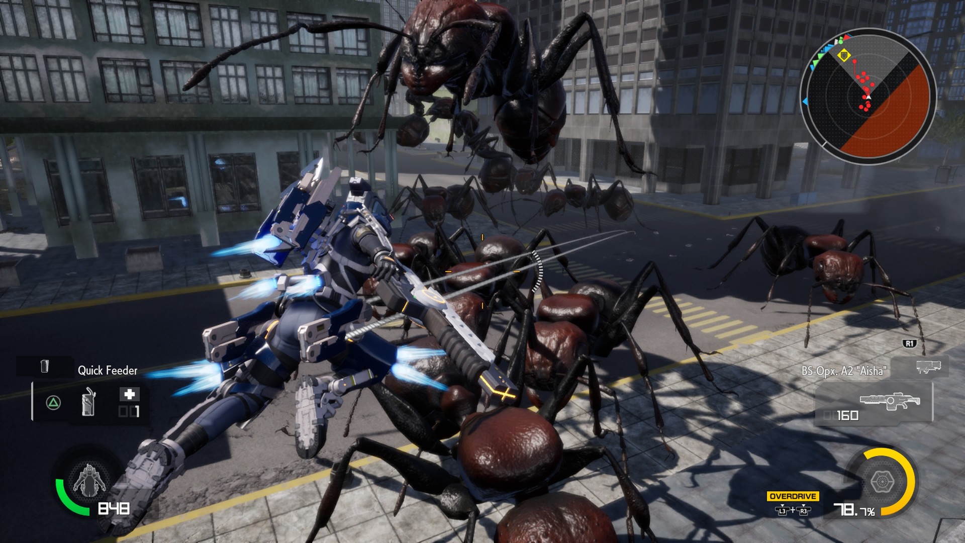 EARTH DEFENSE FORCE: IRON RAIN游戏截图