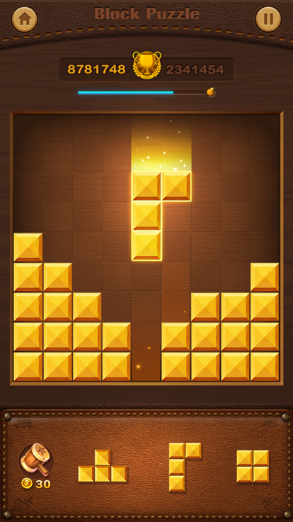 Wood Puzzle - Block Pop游戏截图