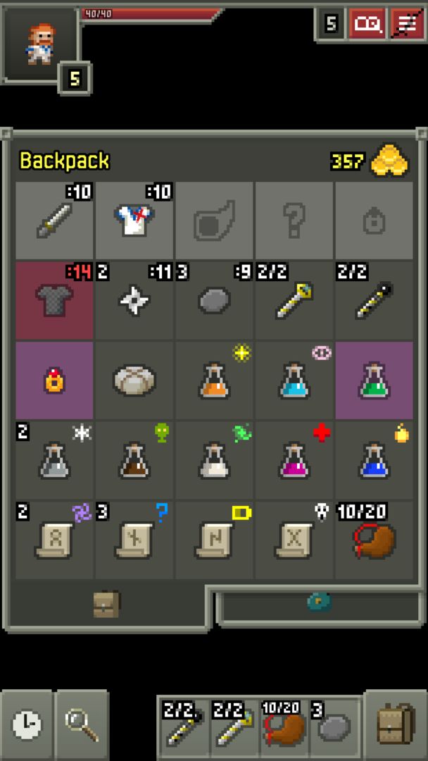 破碎的像素地牢游戏截图