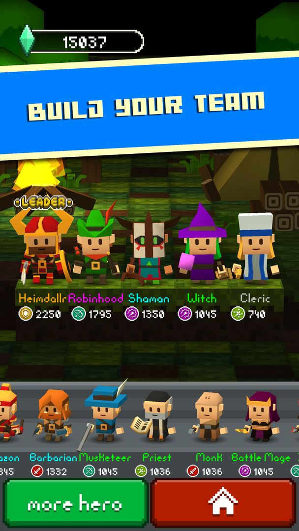 Cube Head - Dungeon Raiders游戏截图