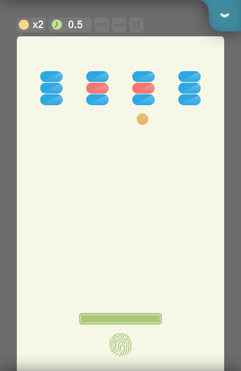 爆裂方块 - 经典打砖块小游戏游戏截图