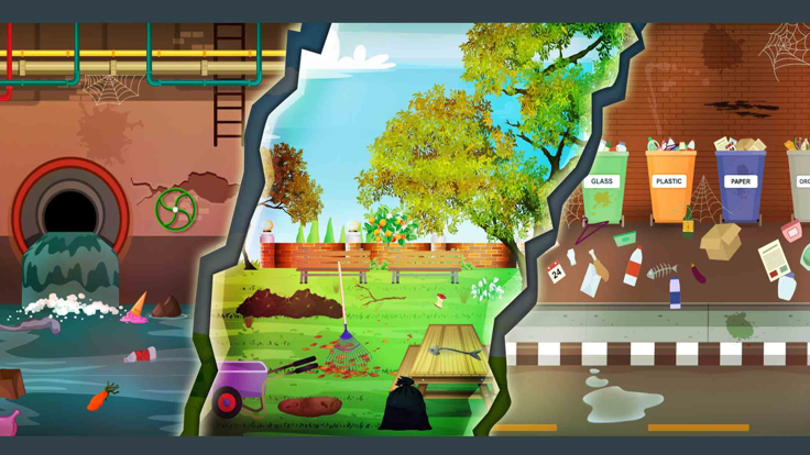 我的家乡清洁游戏截图