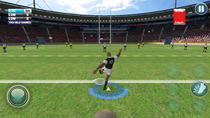 Jonah Lomu Rugby Challenge: Quick Match游戏截图