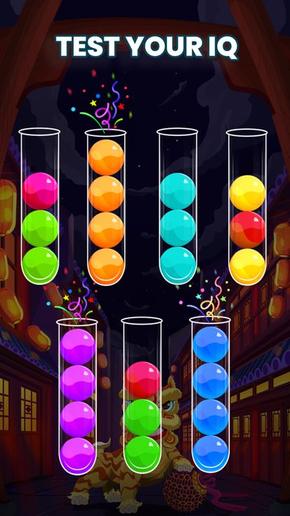 Ball Sort - Brain Puzzle Game游戏截图