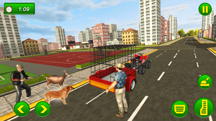 Pet Transport : Atv Dog Game游戏截图