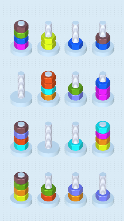 Nuts And Bolts Sort游戏截图