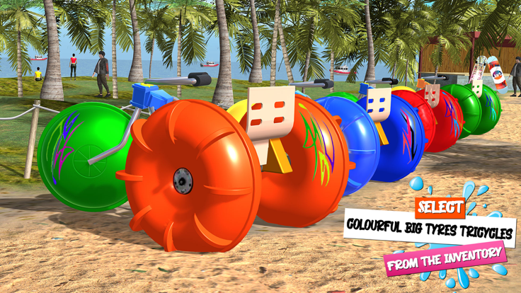 Water Surfer Beach Tricycle游戏截图