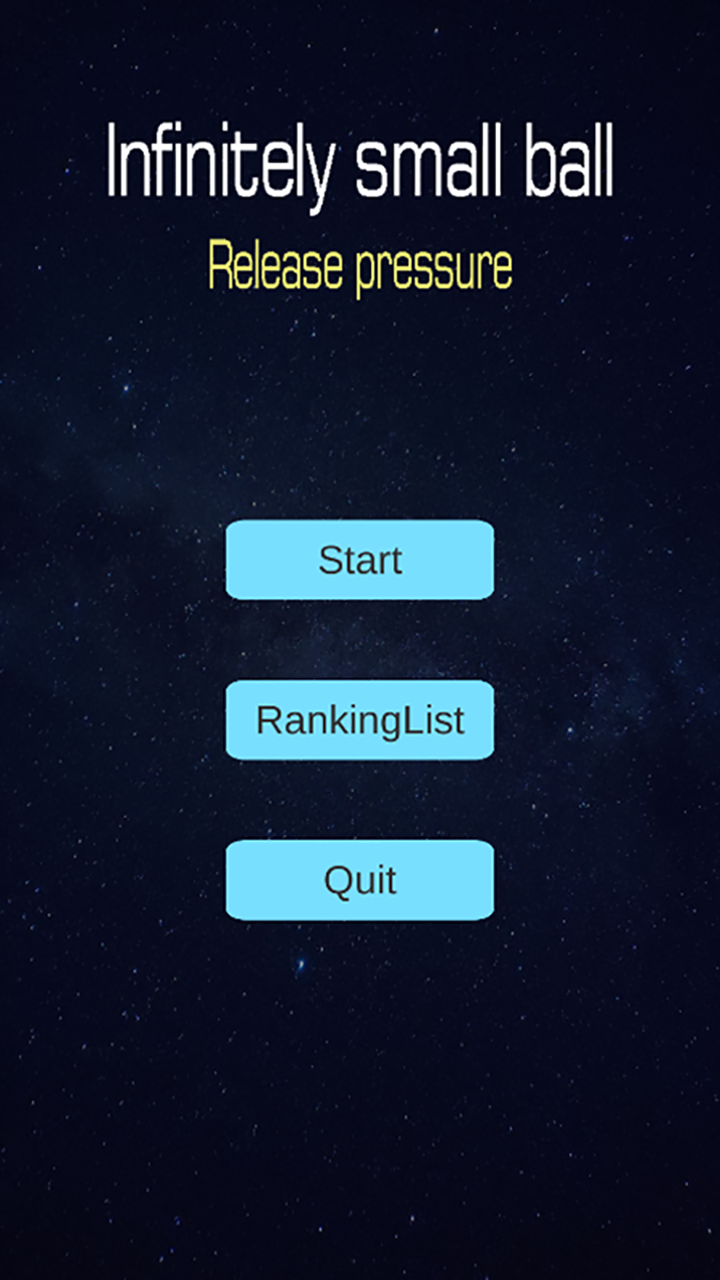 Infinitely small ball: release pressure游戏截图